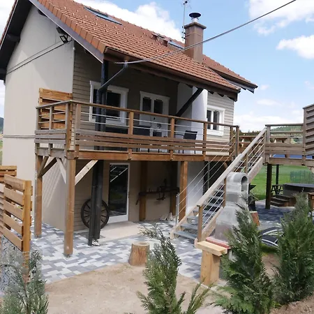 Chalet Spa Sauna Hammam La Jonquille 木屋 克松吕-隆日梅