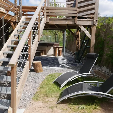 Chalet Spa Sauna Hammam La Jonquille Alpesi faház