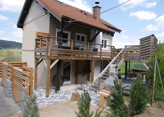 Chalet Spa Sauna Hammam La Jonquille Alpesi faház Xonrupt-Longemer