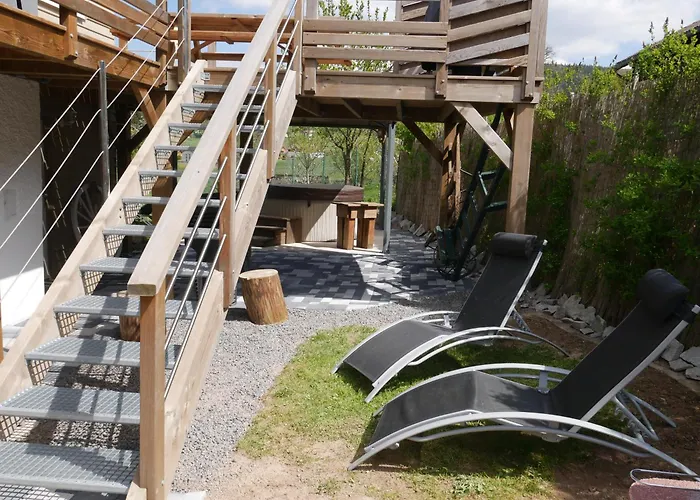 Chalet Spa Sauna Hammam La Jonquille Alpesi faház